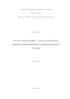 Provjera valjanosti HPLC metode za određivanje patulina u prehranbenim proizvodima na području Slavonije