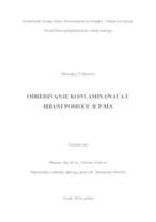 Određivanje kontaminanata u hrani pomoću ICP-MS