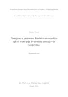 prikaz prve stranice dokumenta Promjene u proteomu Yersinie enterocolitica nakon tretiranja kvaternim amonijevim spojevima